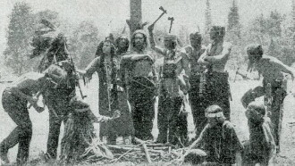 Kit Carson's Wooing Trailer