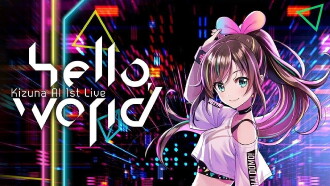 Kizuna AI 1st Live "hello, world" Trailer