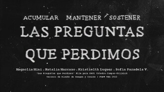 Las Preguntas que Perdimos Trailer