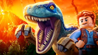 LEGO Jurassic World: Rescue Blue Trailer