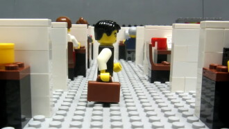 Lego Office Trailer