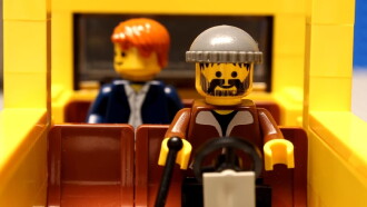 Lego Taxi Trailer