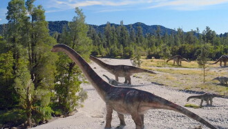 Les Dinosaures du pôle Sud Trailer