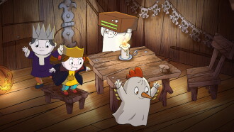 Lilla spöket Laban spökar igen Trailer