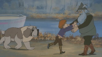 Little Remi and Famous Dog Capi Trailer