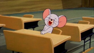 Little School Mouse Trailer