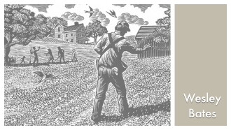 LOOK & SEE:  Wesley W. Bates - Wood Engraver Trailer