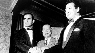 Lou Thesz vs. Rikidozan World Title Battle Trailer