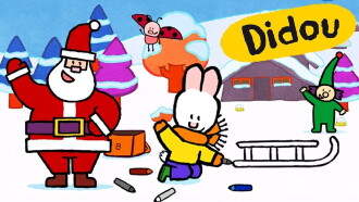 Louie and Santa's Assistant Trailer