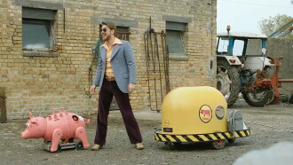 Madonna's Pig Trailer