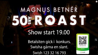 Magnus Betner 50års ROAST Trailer