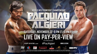 Manny Pacquiao vs. Chris Algieri Trailer