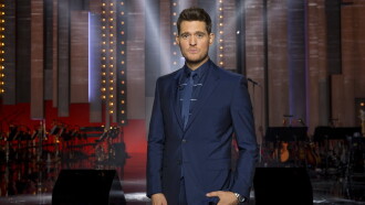 Michael Bublé at the BBC Trailer