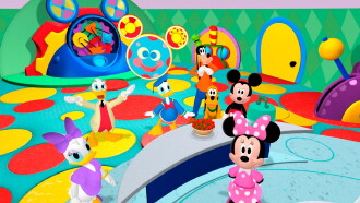 Mickey Mouse Clubhouse: Mickey and Donald's Big Balloon Race Trailer