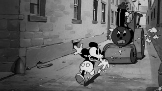 Mickey's Steam Roller Trailer