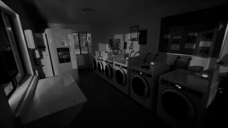 Midnight Laundromat Trailer