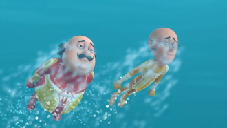Motu Patlu the Superheroes – Super Villains from Mars Trailer