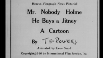 Mr. Nobody Holme: He Buys a Jitney Trailer