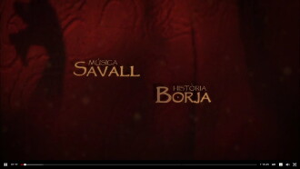 Música Savall, Història Borja Trailer
