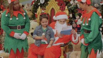 My Dad is a Santa Trailer