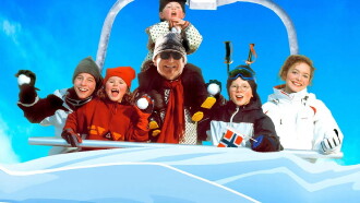 My Sister's Kids in the Snow Trailer