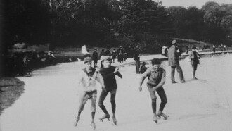 New York, patineurs au Parc central Trailer
