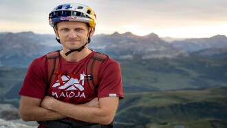 No Room For Mistakes! High-Alpine MTB in the Dolomites with Tom Oehler Trailer