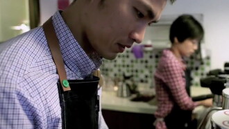 Nylon Coffee Roasters Trailer