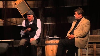 Oluf i eget bokbad Trailer