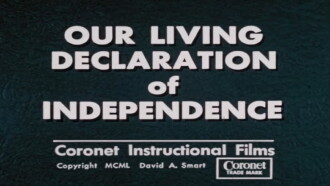 Our Living Declaration of Independence Trailer