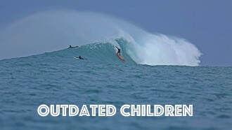Outdated Children Trailer