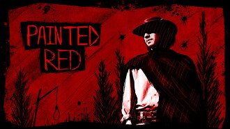 Painted Red Trailer