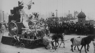 Paris, cortège du bœuf gras (char du prince du carnaval) Trailer