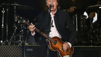 Paul Mccartney live at desert trip Trailer