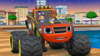 PAW Patrol and Blaze and Wonder Cars Trailer