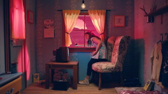 Penelope in the Treehouse Trailer