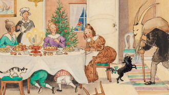 Petter's and Lotta's Christmas Trailer