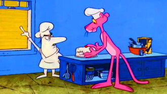 Pink Blue Plate Trailer