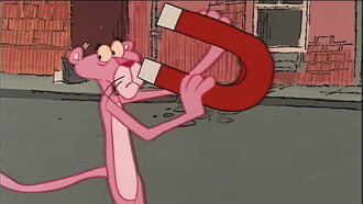 Pink Pull Trailer