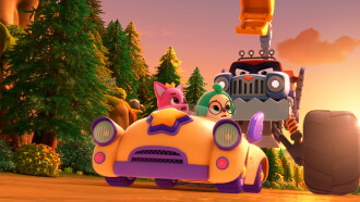 Pinkfong & Hogi Mini-Movie: The Tricky Three Cars Trailer