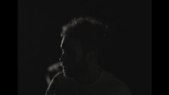 Portrait of a captive man in an untitled video Trailer