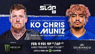 Power Slap 6: KO Chris vs. Muniz Trailer