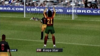 Pre Evolution Soccer's One-Minute Dance After a Golden Goal in the Master League Trailer