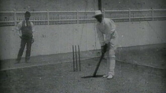Prince Ranjitsinhji Practising Batting in the Nets Trailer