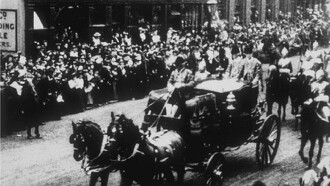 Procession to Princess Maud's Wedding Trailer