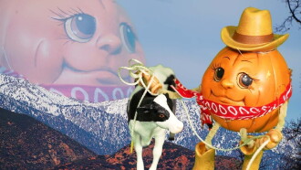 Pumpkin Cowboy Trailer