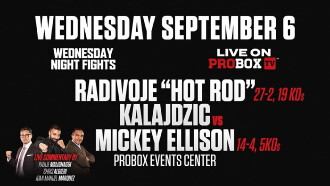 Radivoje Kalajdzic vs. Mickey Ellison Trailer