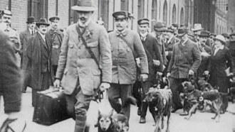 Red Cross Dogs Trailer
