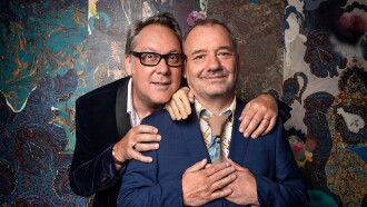Reeves and Mortimer's Driving School Trailer