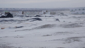 Running on Fumes in North Dakota Trailer